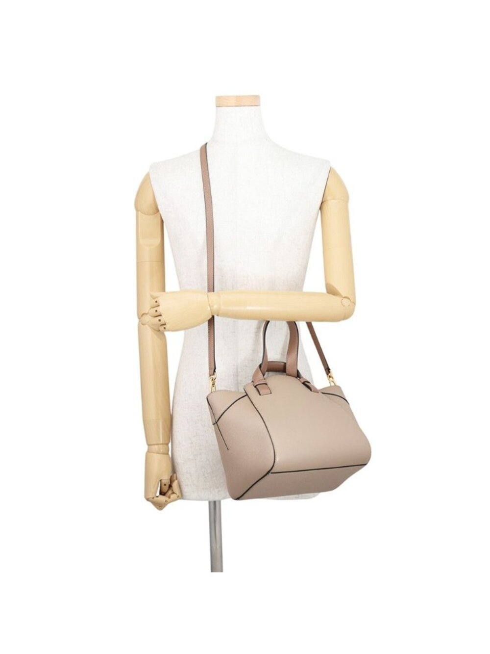 Loewe Hammock Nugget Leather 2-Way Shoulder Bag - Picture 5 of 10